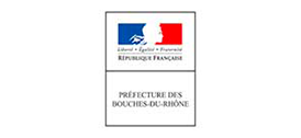 Logo de la préfecture des Bouches du Rhone